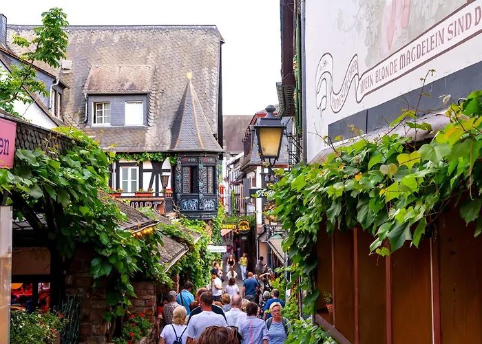 Apartment Zentral Wohnen Zwischen Rhein, Altstadt Und Reben Rüdesheim am Rhein